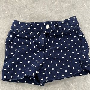 Navy & White Polka Dot Janie & Jack Shorts